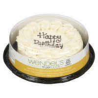 Wendels - Vanilla Buttercream Birthday Cake, 500 Gram