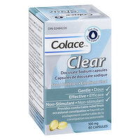 Colace - Stool Softener Clear Caps, 60 Each