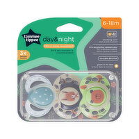 Tommee Tippee - Day and Night 6-18 Pacifiers, 1 Each