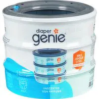 Diaper Genie - Refills, Unscented, 3 Each