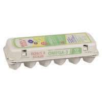 Born 3 - Omega-3 Large Eggs, 12 Each