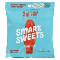 SMART SWEETS - Sweet Fish Candy - Berry, 50 Gram