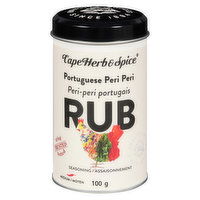 Cape Herb and Spice - Rub Seasoning - Portuguese Peri Peri, 100 Gram