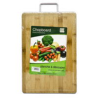 EMF - Bamboo Chopping Board w/ Groove, 1 Each