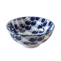 EMF - Whale Porcelain Noodle Bowl 8 inch, 1 Each