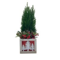 Wood Planter - Wood Planter Seasonal Garden, 1 Each