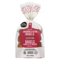 Little Northern Bakehouse - Gluten Free Bagels, Cinnamon Raisin, 400 Gram