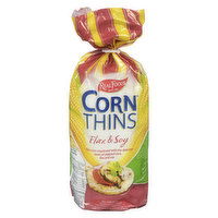 Real Foods - Real Foods Corn Thin Flax & Soy, 150 Gram