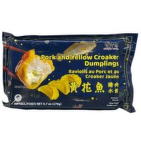 Foongs Kitchen - Pork & Yellow Croaker Dumplings, 276 Gram
