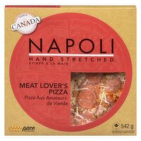 Napoli Hand Stretched - Meat Lover's Pizza, 542 Gram