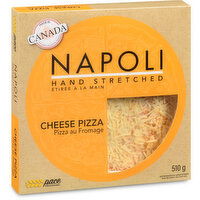 Quality Foods - NAPOLI STYLE CHEESE PIZZA, 510 Gram