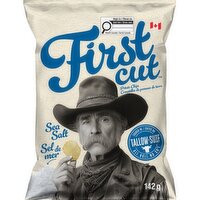 First Cut - Sea Salt Potato Chips, 142 Gram