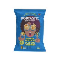 Poptastic - Movie Theatre Popcorn Buttah For Days, 130 Gram