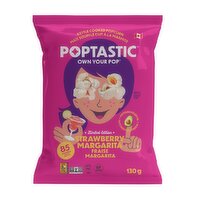 Poptastic - Strawberry Margarita Kettle Cooked Popcorn, Limited Edition, 130 Gram