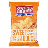 Covered Bridge - Sweet Potato & Sea Salt Chips, 142 Gram