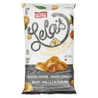 Covered Bridge - Chickpea Chips Cracked Pepper, 120 Gram