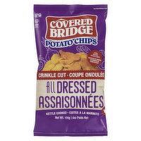 Covered Bridge - All Dressed Potato Chips, 170 Gram