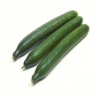 Cucumber - Long English Fresh 3Pk, 3 Each