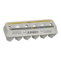 Gold Egg - Jumbo White Eggs, 12 Each
