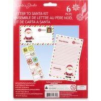 Santa's Studio - Letter To Santa Kit, 6 Pack, 1 Each