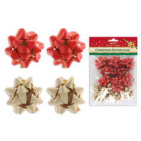 Christmas - Matte Gift Bows, 1 Each