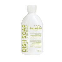 Sapadilla - Rosemary & Peppermint Dish Soap