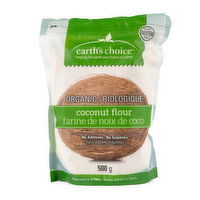 Earths Choice - Coconut Flour Organic, 500 Gram