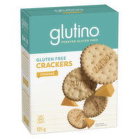 Glutino - Glutino GF Cheddar Crackers, 125 Gram