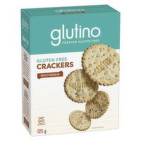 Glutino - Multigrain Crackers, 125 Gram