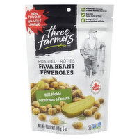 Three Farmers - Roasted Fava Beans Dill Pickle, 140 Gram