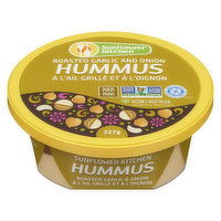 Sunflower Kitchen - Hummus Roasted Garlic & Onion, 227 Gram