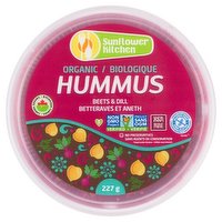 Sunflower Kitchen - Hummus Beet & Dill Organic, 227 Gram