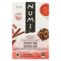 Numi Tea - Rooibos Chai Organic, 18 Each