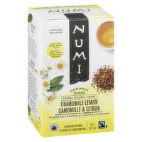 Numi Tea - Organic Herbal Tea Bags - Chamomile Lemon, 18 Each