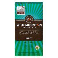 Wild Mountain Choclt - Dark Chocolate Mint Organic, 85 Gram