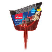 Vileda - Pet Pro Broom with Dust Pan, 1 Each