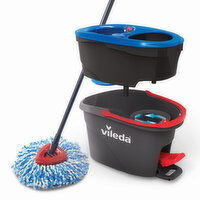 Vileda - Rinse Clean Spin Mop & Bucket, 1 Each