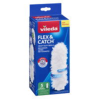 Vileda - Flex & Catch Heavy Duty Refills. Pack of 5, 1 Each