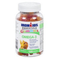 Iron Kids - Omega 3 Gummies - Assorted, 120 Each