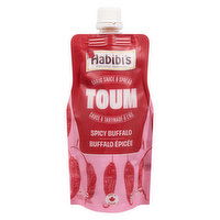 Habibi's - Toum Garlic Sauce & Spread Spicy Buffalo, 250 Gram