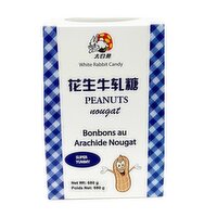 WHITE RABBIT - Peanut Nougat Candy, 680 Gram