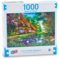 Sure Lox - Country Manors Cottages 1000pc Puzzle, 1 Each