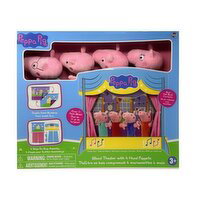 Peppa Pig - Theatre & 4 Puppets, 1 Each