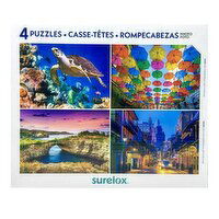 Surelox - Ocean/City Life 1000/500pc Puzzle, 1 Each