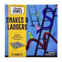 TCG - Classic Games Snakes & Ladders, 1 Each