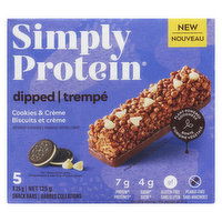 Simply Protein - Dipped Bars Cookies & Creme, 125 Gram