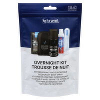 Travel Brands Good - Mens Overnight Kit, 1 Each