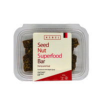 Rebel Foods - Bar Seed Nut Hemp Goji, 10 Each