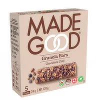 Made Good - Chocolate Chip Granola Bars, 5 Each