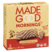 Made Good - Oat Bar Soft Baked Cinnamon, 5 Each